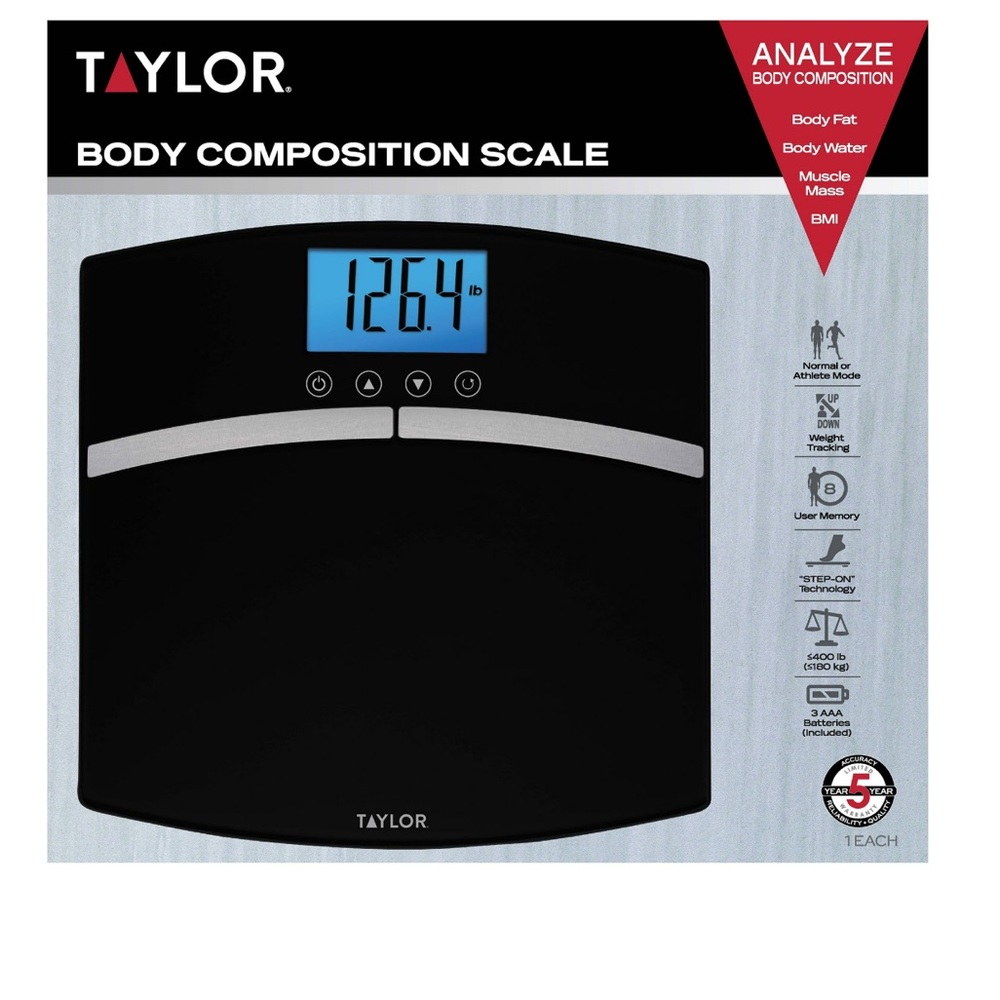 NEW TAYLOR BODY COMPOSITION SCALE
